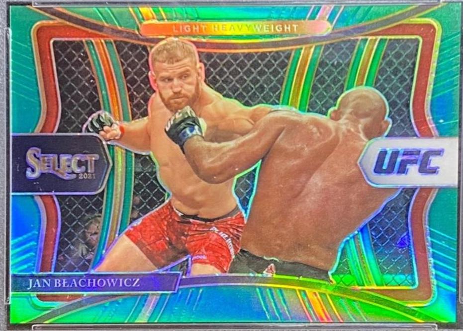 Jan Błachowicz 2021 Panini Select UFC Premier Level #143 Green