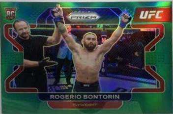 Rogerio Bontorin 2022 Panini Prizm UFC Base #30 Green