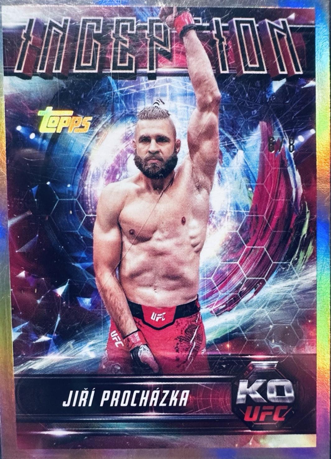 Jiri Prochazka 2025 Topps Knockout UFC Inception #IN-97 Gold