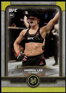 Andrea Lee 2019 Topps UFC Museum Collection Base #40 Gold