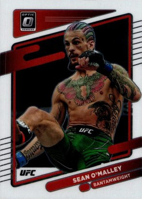 Sean O'Malley 2022 Panini Donruss Optic UFC Base #9 Green