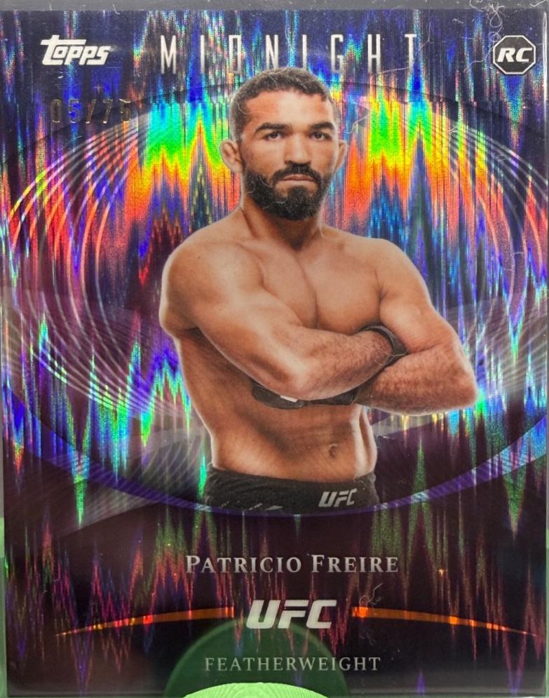 Patricio Freire 2026 Topps Midnight UFC Base #89 Dusk