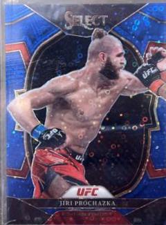 Jiri Prochazka 2023 Panini Select UFC Octagonside #241 Blue Disco