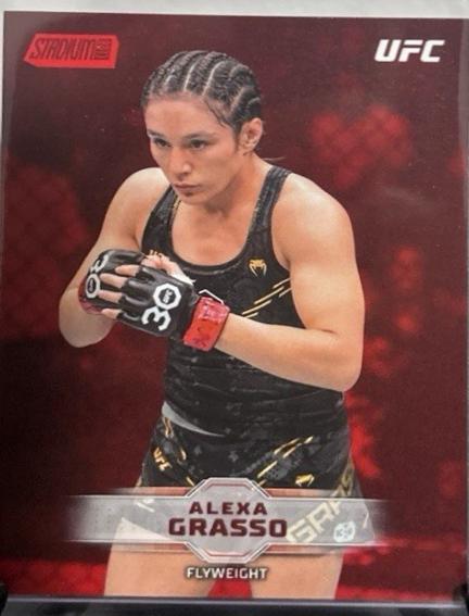 Alexa Grasso 2026 Topps Stadium Club UFC Base #28 Red