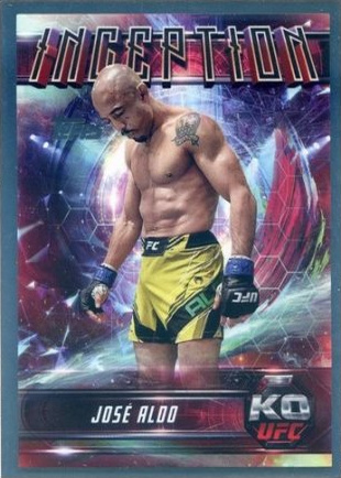 José Aldo 2025 Topps Knockout UFC Inception #IN-13 Gold