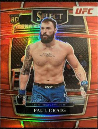 Paul Craig 2022 Panini Select UFC Concourse #99 Red
