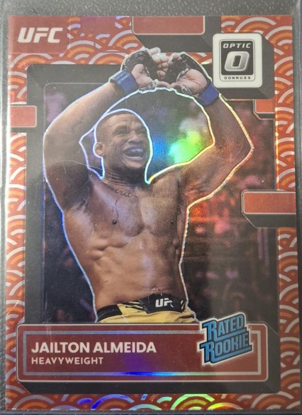 Jailton Almeida 2023 Panini Donruss Optic UFC Base #106 Photon