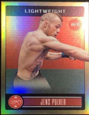 Jens Pulver 2023 Panini Chronicles UFC Base Legacy Premium Edition #334 Bronze