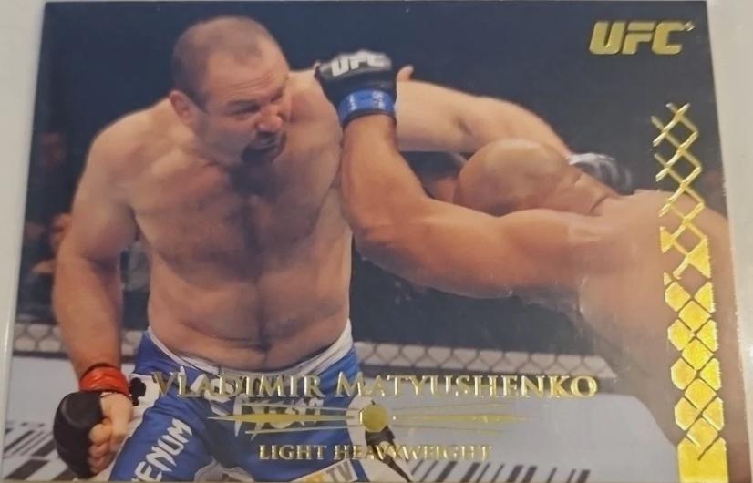Vladimir Matyushenko 2011 Topps UFC Title Shot Base #63 Gold