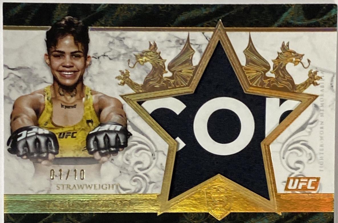 Iasmin Lucindo 2025 Topps Royalty UFC Star Relics #SR-IL Gold