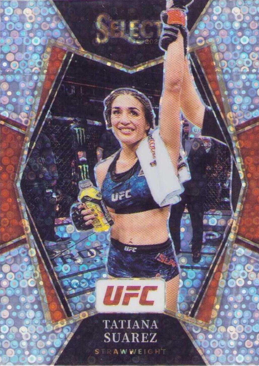 Tatiana Suarez 2022 Panini Select UFC Premier Level #198 Disco