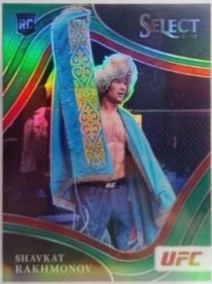 Shavkat Rakhmonov 2022 Panini Select UFC Mezzanine #336 Green