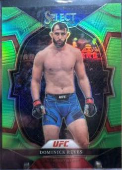 Dominick Reyes 2023 Panini Prizm UFC Base #185 Green