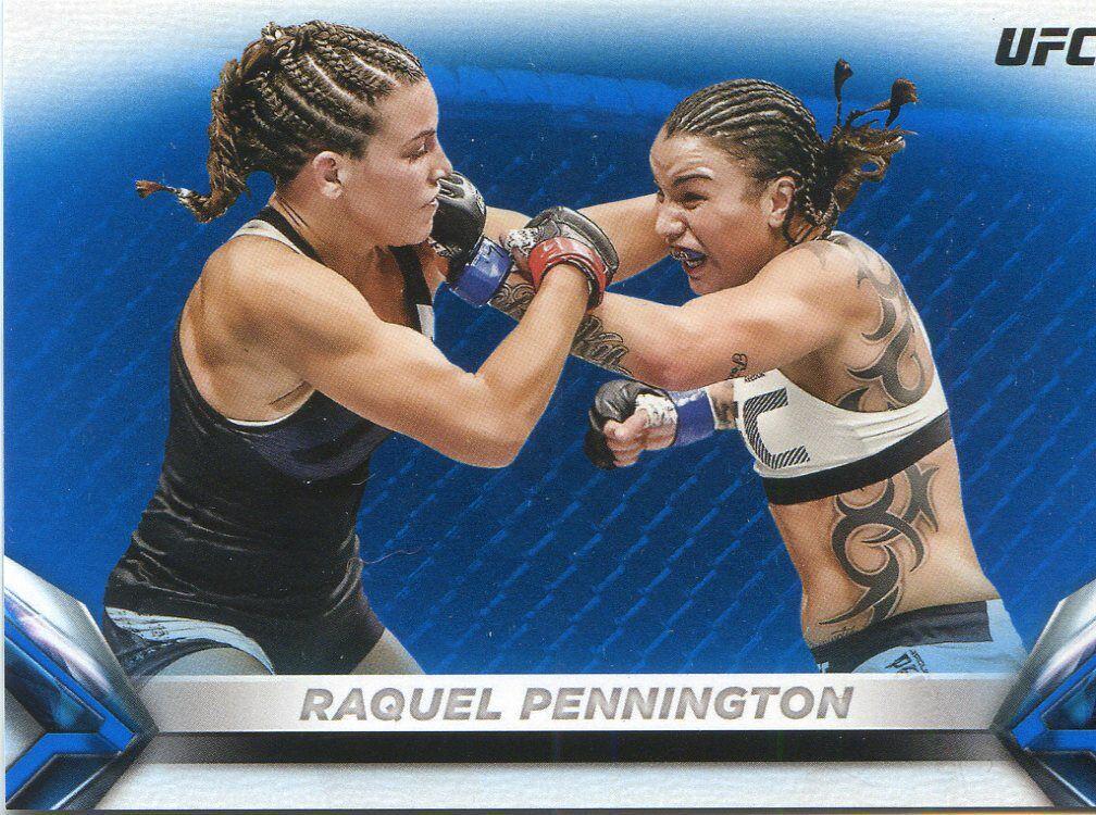 Raquel Pennington 2018 Topps UFC Knockout Base #66 Blue