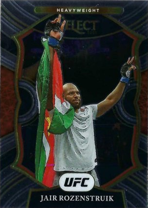 Jairzinho Rozenstruik 2021 Panini Select UFC Concourse #94 Green