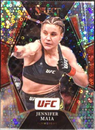 Jennifer Maia 2022 Panini Select UFC Premier Level #146 Disco
