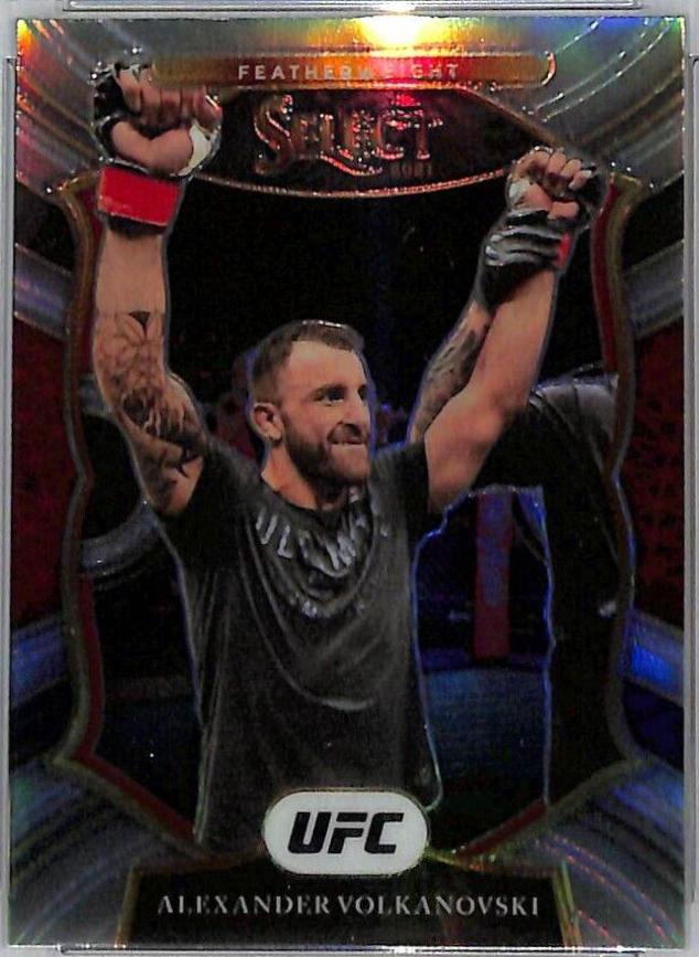Alexander Volkanovski 2021 Panini Select UFC Concourse #16 Silver