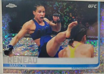 Marion Reneau 2019 Topps Chrome UFC Base #21 Diamond Hot Box