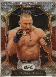 Georges St-Pierre 2021 Panini Select UFC Concourse #14 Disco