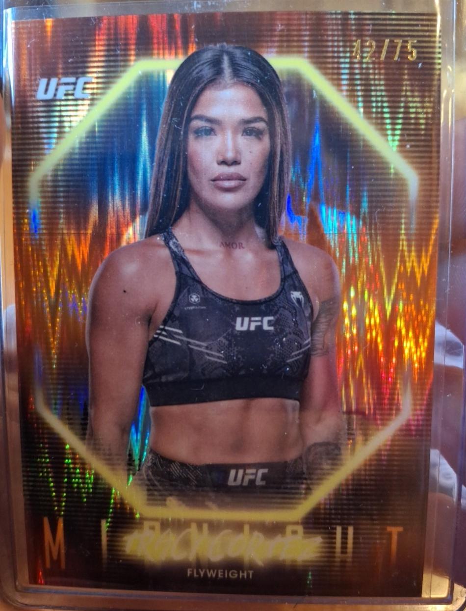 Tracy Cortez 2025 Topps Midnight UFC Base #68 Dusk