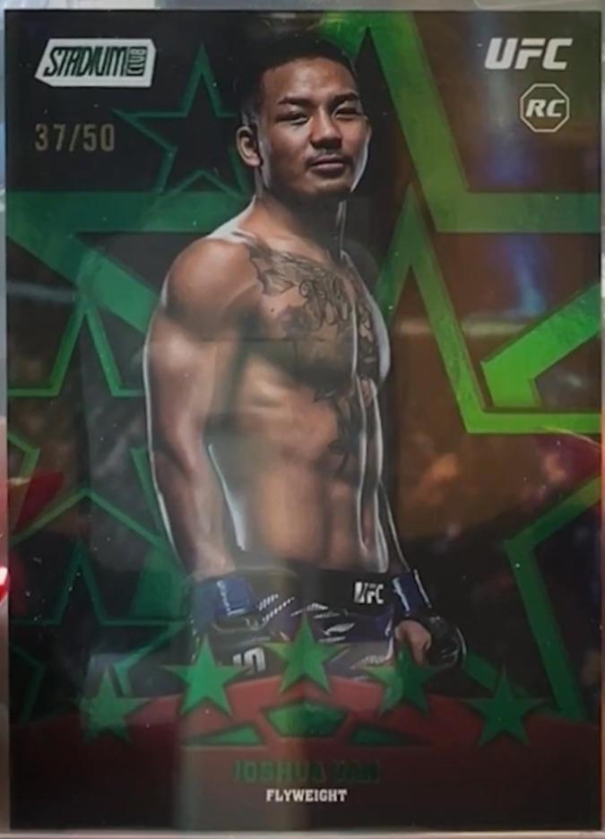 Joshua Van 2025 Topps Stadium Club UFC Special Forces #SF-15 Green