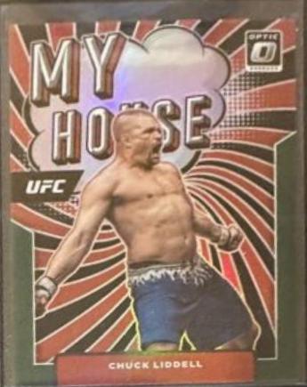 Chuck Liddell 2022 Panini Donruss Optic UFC My House #1 Green