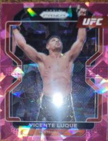 Vicente Luque 2022 Panini Prizm UFC Base #174 Pink Ice