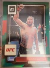 Justin Gaethje 2023 Panini Donruss Optic UFC Base #71 Green