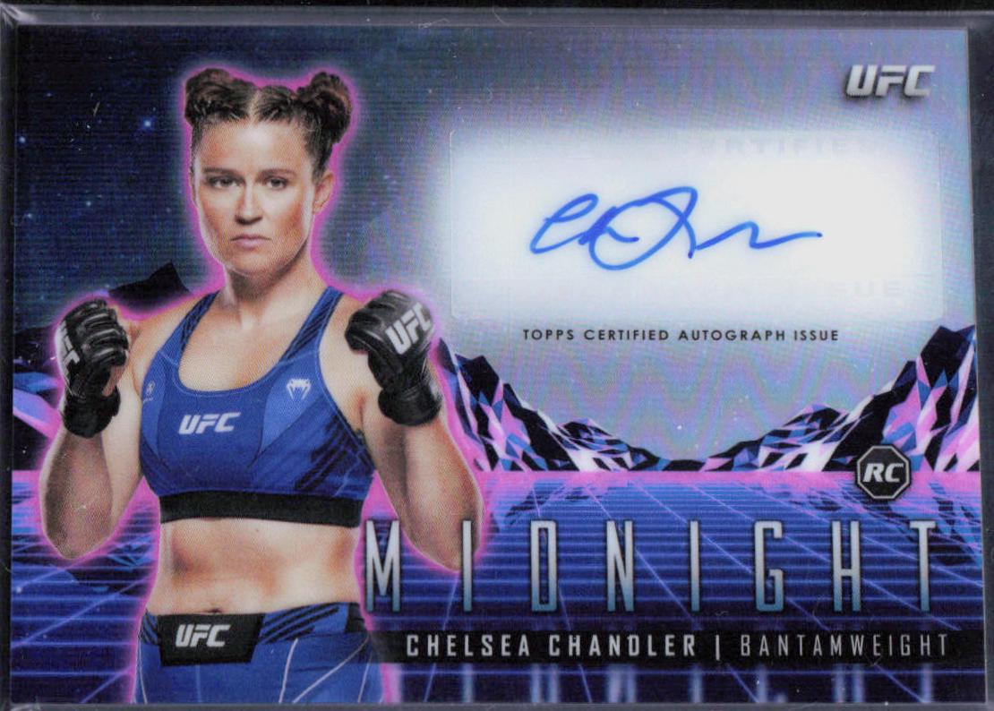Chelsea Chandler 2024 Topps Midnight UFC Horizon Signatures #HS-CCR