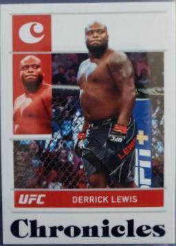 Derrick Lewis 2022 Panini Chronicles UFC Base Chronicles #41 Green