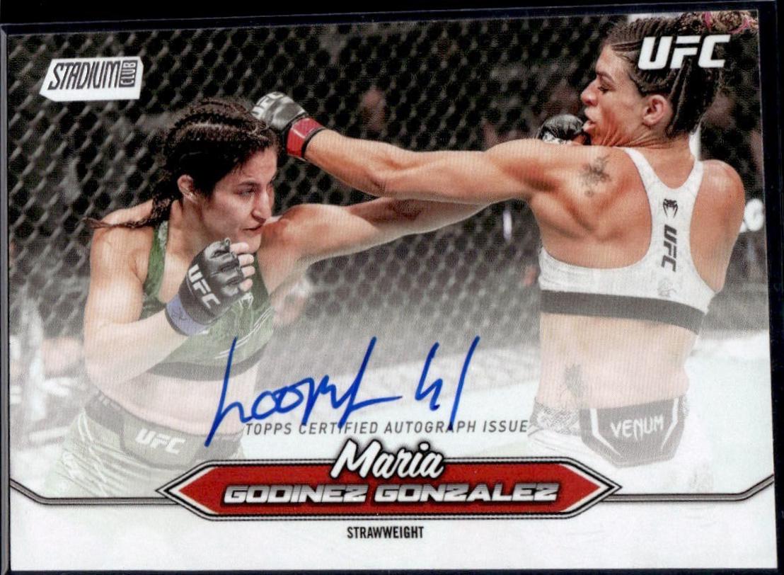 Maria Godinez Gonzalez 2025 Topps Stadium Club UFC Base #92 Blue