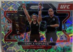 Carla Esparza 2022 Panini Prizm UFC Base #77 Premium