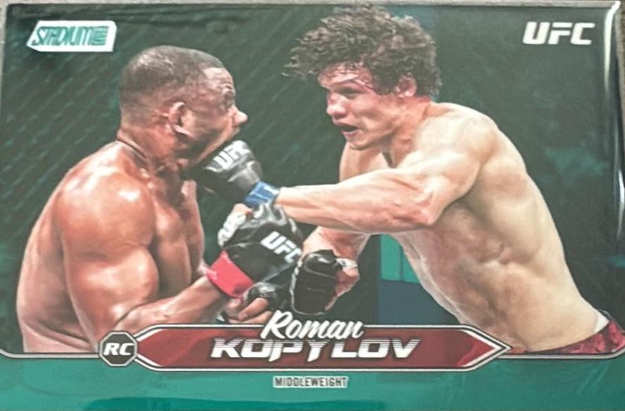 Roman Kopylov 2025 Topps Stadium Club UFC Base #69 Teal