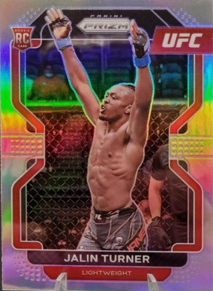 Jalin Turner 2022 Panini Prizm UFC Base #164 Silver