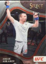 Askar Askarov 2022 Panini Select UFC Octagonside #205 Black Flash