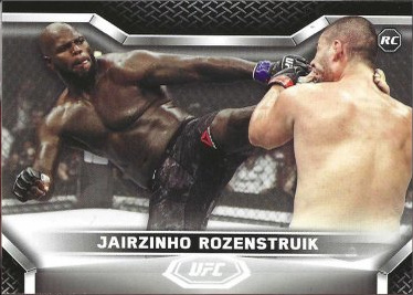 Jairzinho Rozenstruik 2020 Topps UFC Knockout Base #99 Gold