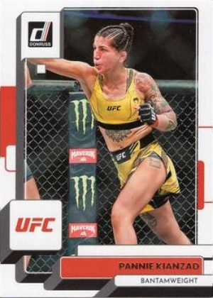 Pannie Kianzad 2023 Panini Donruss UFC Base #67 Press Proof Teal