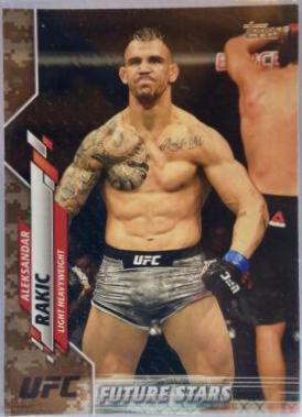 Aleksandar Rakic 2020 Topps UFC Base #78 Camo