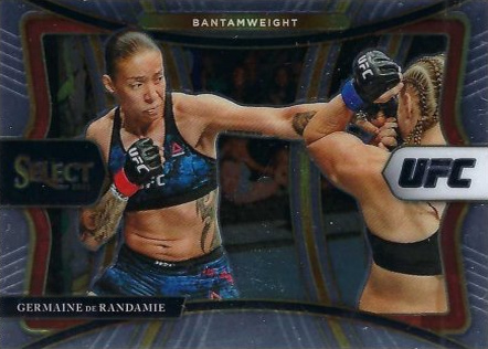 Germaine de Randamie 2021 Panini Select UFC Premier Level #137 Disco