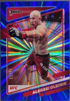 Aleksei Oleinik 2022 Panini Donruss UFC Base #173 Press Proof Purple