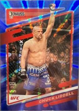 Chuck Liddell 2022 Panini Donruss UFC Base #188 Blue