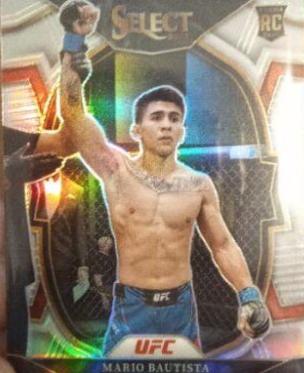Mario Bautista 2023 Panini Select UFC Concourse #69 Silver