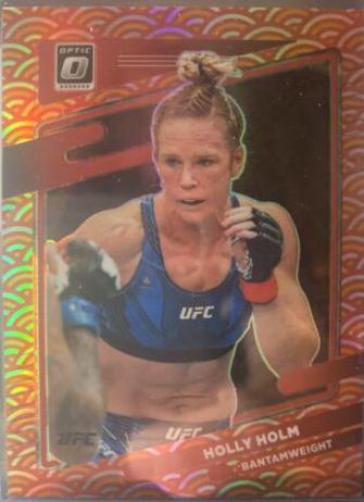 Holly Holm 2022 Panini Donruss Optic UFC Base #25 Photon