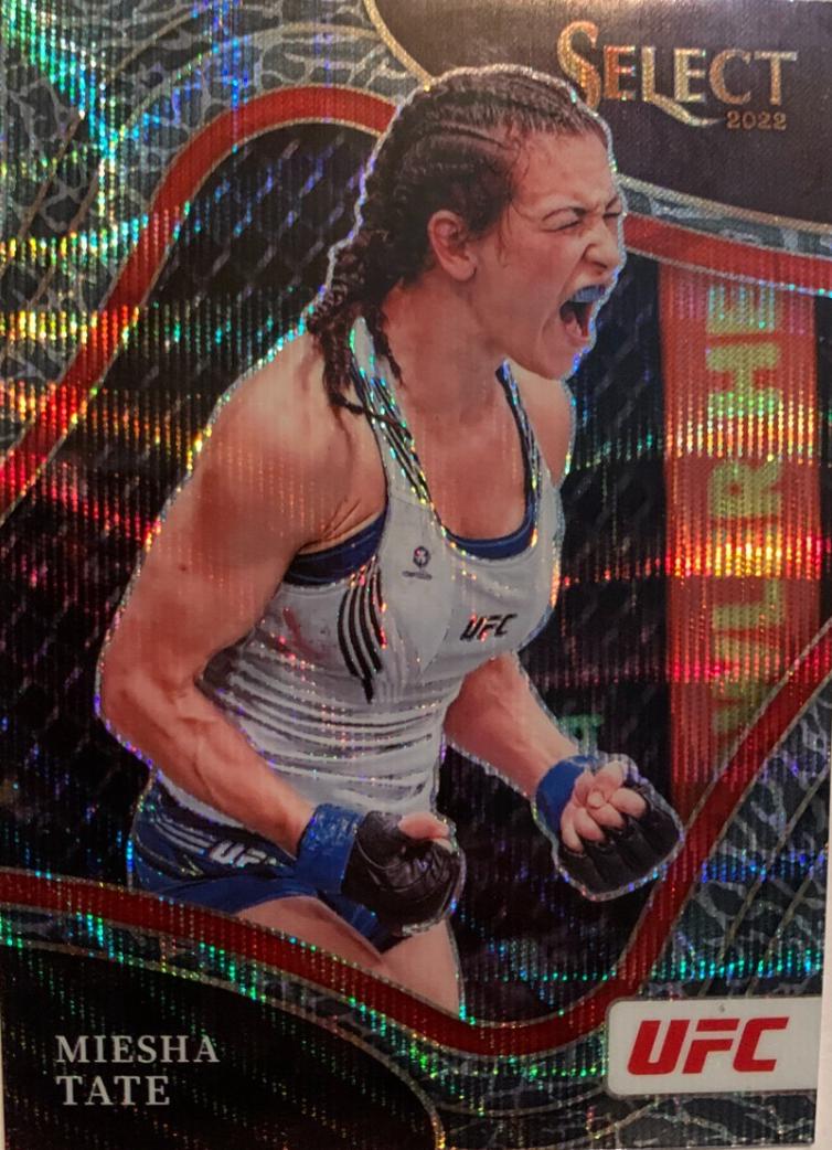 Miesha Tate 2022 Panini Select UFC Octagonside #230 Elephant