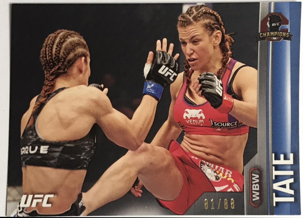 Miesha Tate 2015 Topps UFC Champions Base #95 Blue