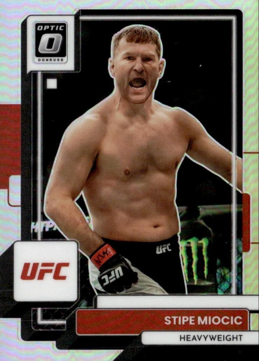 Stipe Miocic 2023 Panini Donruss Optic UFC Base #17 Holo