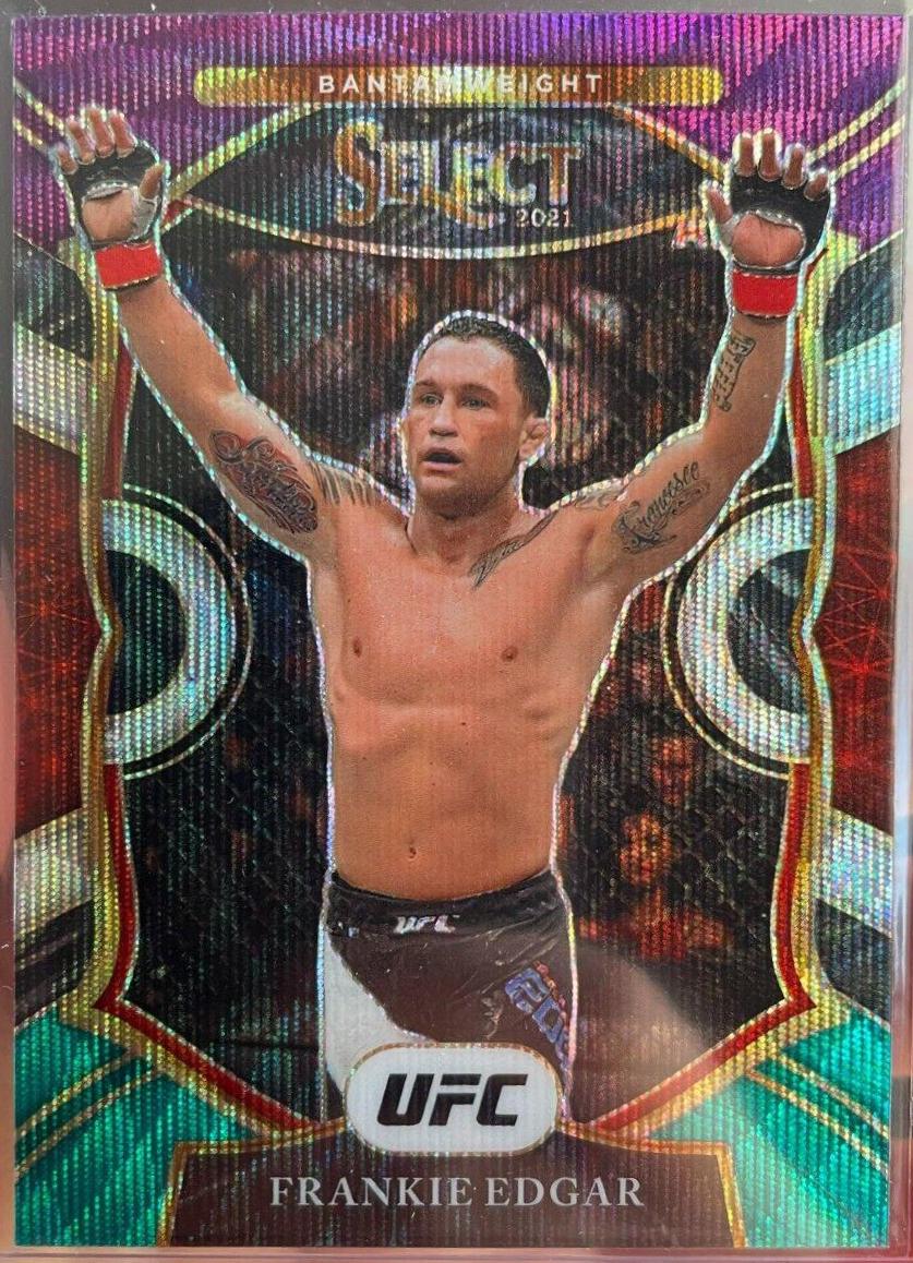 Frankie Edgar 2021 Panini Select UFC Concourse #4 Tri Color