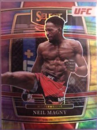 Neil Magny 2022 Panini Select UFC Concourse #86 Tie Dye