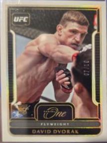 David Dvorak 2023 Panini Chronicles UFC Base One #482 Gold