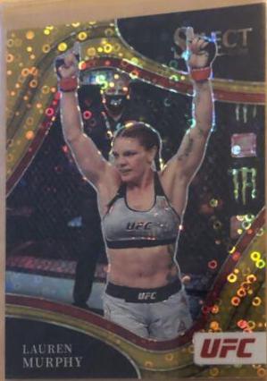 Lauren Murphy 2022 Panini Select UFC Octagonside #273 Gold Disco
